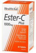 Ester C Plus 1000mg. 30comp. Health Aid