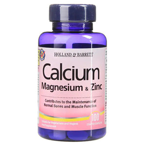 HB CALCIUM+MAGNESIUM+ZINC 100S