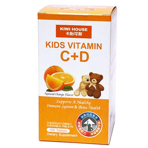 KIDS Vitamin C+D Chewable Tablets 100s