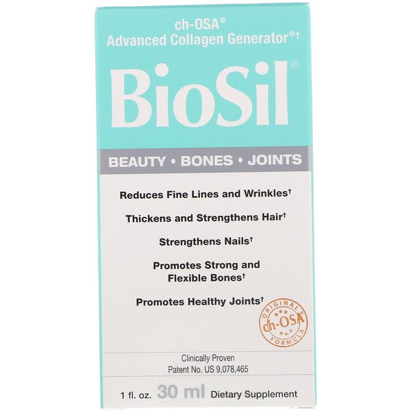 BioSil by Natural Factors, ch-OSA Advanced Collagen Generator, 1 fl oz (30 ml)