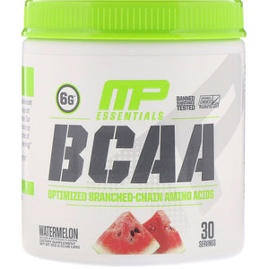 MusclePharm, Essentials, BCAA, Watermelon, 0.48 lbs (216 g)