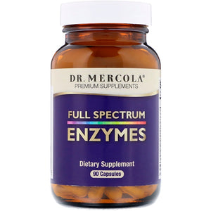 Dr. Mercola, Enzymes, Full Spectrum, 90 Capsules