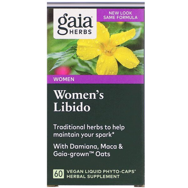 Gaia Herbs, Women's Libido, 60 Vegan Liquid Phyto-Caps