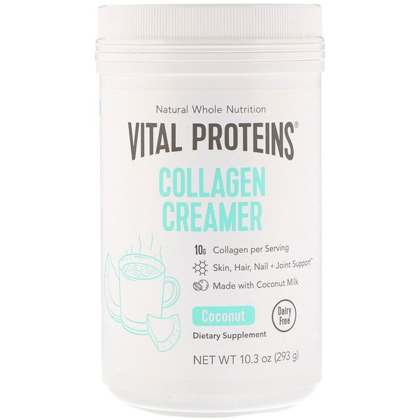 Vital Proteins, Collagen Creamer, Coconut, 10.3 oz (293 g)