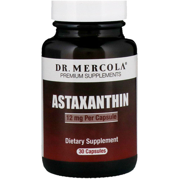 Dr. Mercola, Astaxanthin, 12 mg, 30 Capsules