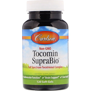 Carlson Labs, Tocomin SupraBio, 120 Soft Gels