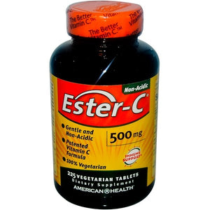 American Health, Ester-C, 500 mg, 225 Vegetarian Tablets