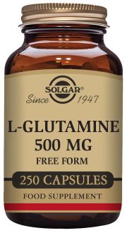 L-Glutamine 500 mg 50 Vegetable Capsules