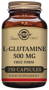 L-Glutamine 500 mg 50 Vegetable Capsules