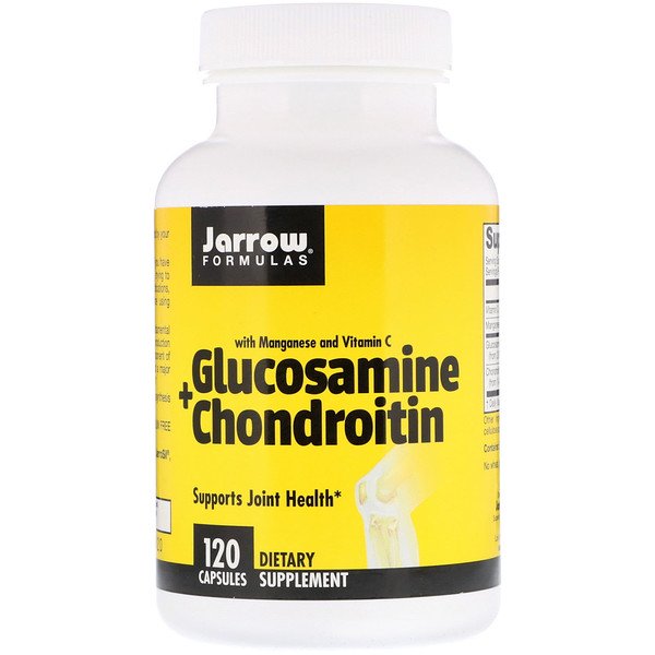 Jarrow Formulas, Glucosamine + Chondroitin, 120 Capsules