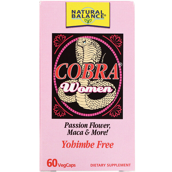 Natural Balance, Cobra Women, 60 VegCaps