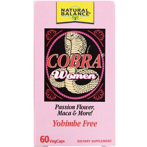 Natural Balance, Cobra Women, 60 VegCaps