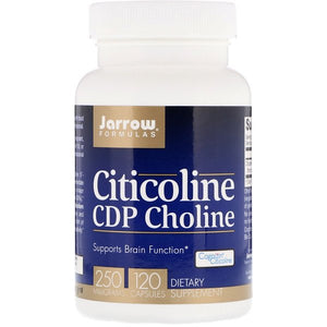 Jarrow Formulas, Citicoline, CDP Choline, 250 mg, 120 Capsules