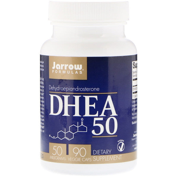 Jarrow Formulas, DHEA 50, 50 mg, 90 Veggie Caps