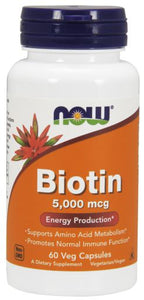 Biotin 5000 mg 60 Capsule