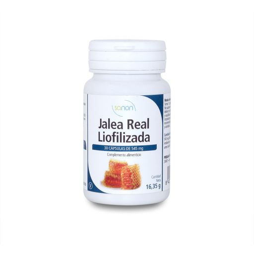 Jalea Real Liofilizada 545 mg 30 Capsules