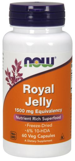 Royal Jelly 1500 mg Equivalency 60 Capsules