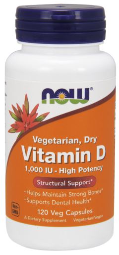 Vitamin D 1000 Iu Vegetarian Dry 120 Veggie Capsules