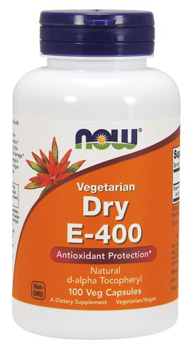 Vitamin E-400 Dry Vegetarian 100 Veggie Capsule